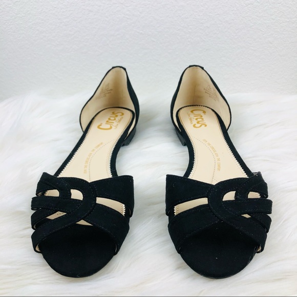Women’s Circus by Sam Edelman Black Flats 7.5 & 9 - Picture 7 of 9